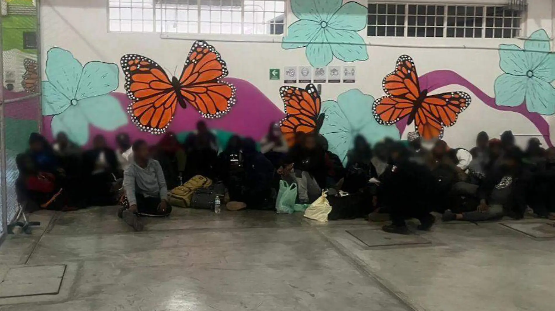 migrantes asegurados en oaxaca